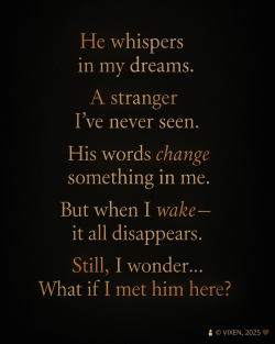 He whispers to me in my sleep - VIXEN