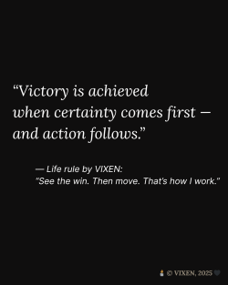 VIXEN | Silent Strategy — Victory Is Calculated